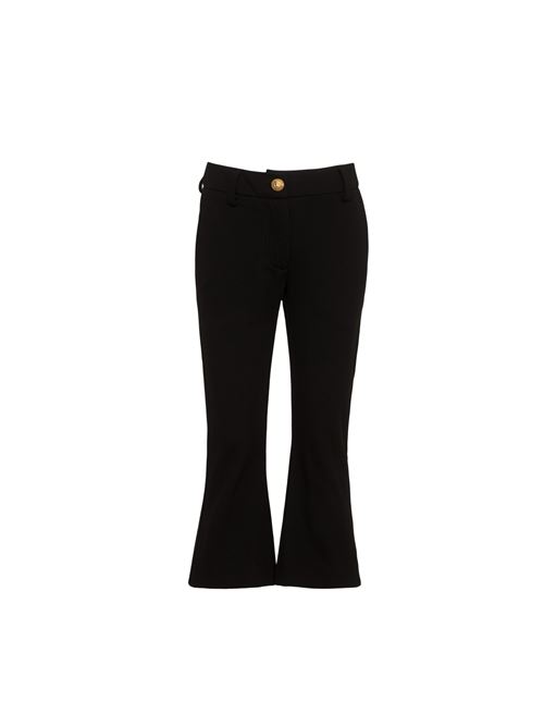 Pantalone, bambina, logato. BALMAIN | BMBV6B41BK