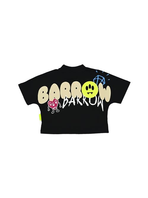 T-shirt, bambina, logata. BARROW | F4BKJGTH147110