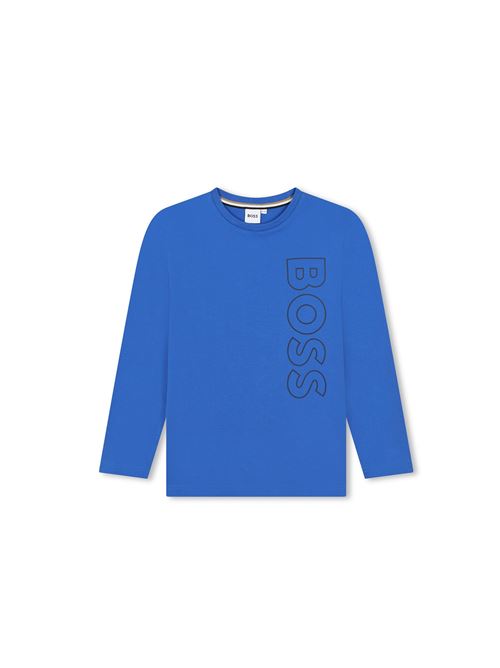 T-shirt, bambino, logata. BOSS | J5120887A