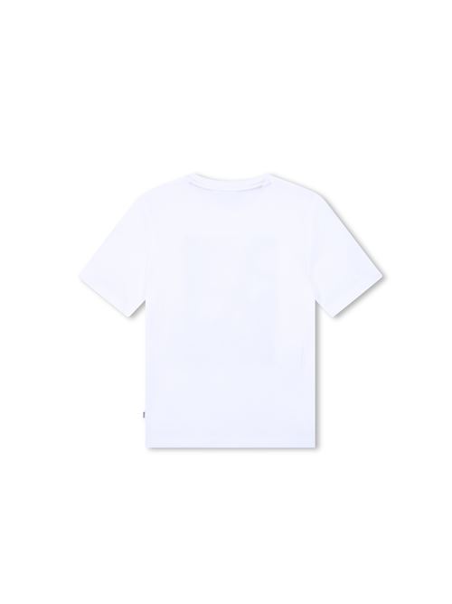 T-shirt, bambino, logata. BOSS | J5121710P