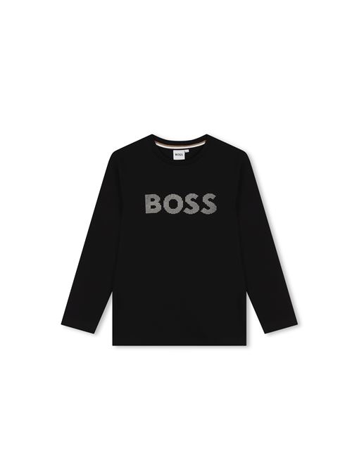 T-shirt, bambino, logata. BOSS | J5121809B