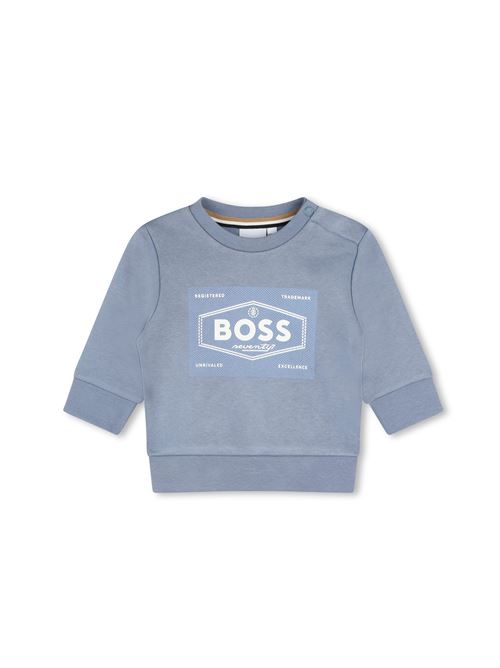 Felpa, bambino, logata. BOSS | J51287049