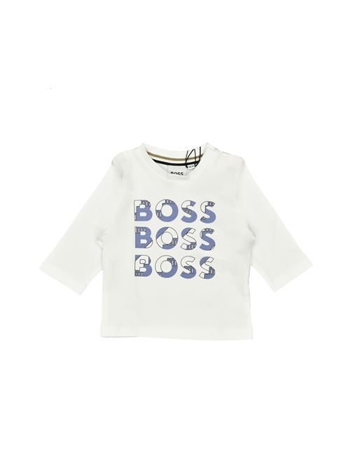 T-shirt, bambino, logata. BOSS | J5129110P