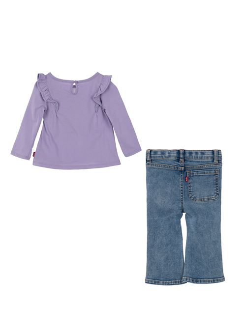 Completo, bambina, logato. LEVIS | LK1EK966PAR