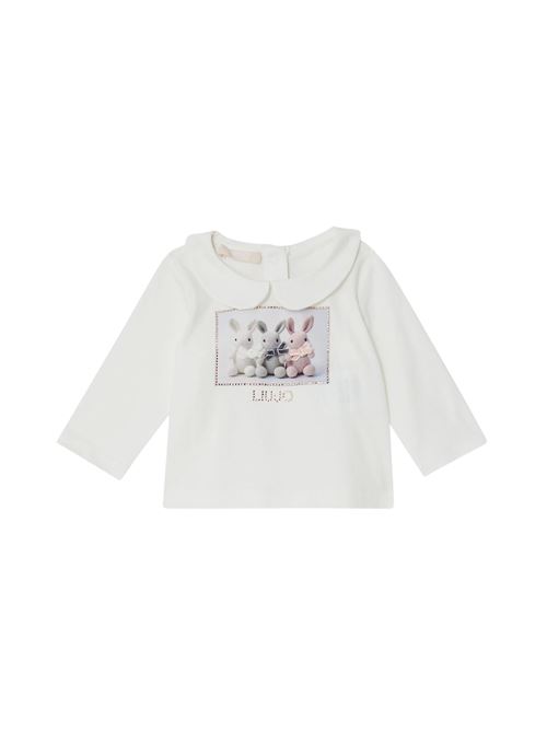 T-shirt, bambina, logata. LIU.JO | HF4041J0088U9326