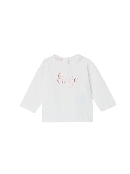 T-shirt, bambina, logata. LIU.JO | HF4042J0088C3223