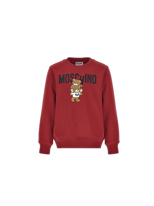 Felpa, unisex, logata. MOSCHINO | H6F05RLCA4350307