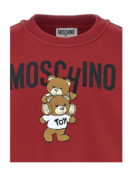 Felpa, unisex, logata. MOSCHINO | H6F05RLCA4350307