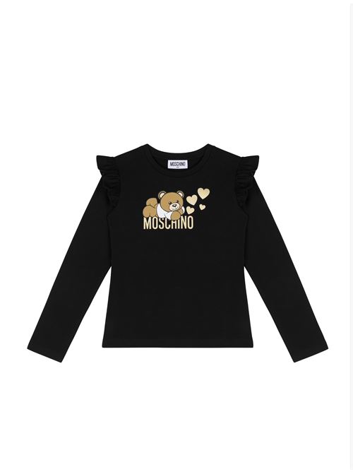 T-shirt, unisex, logata. MOSCHINO | HDO00TLBA1160100