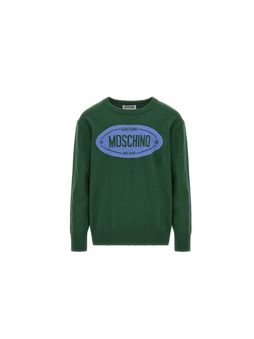 Felpa, unisex, logata. MOSCHINO | HUW017LHE1130139