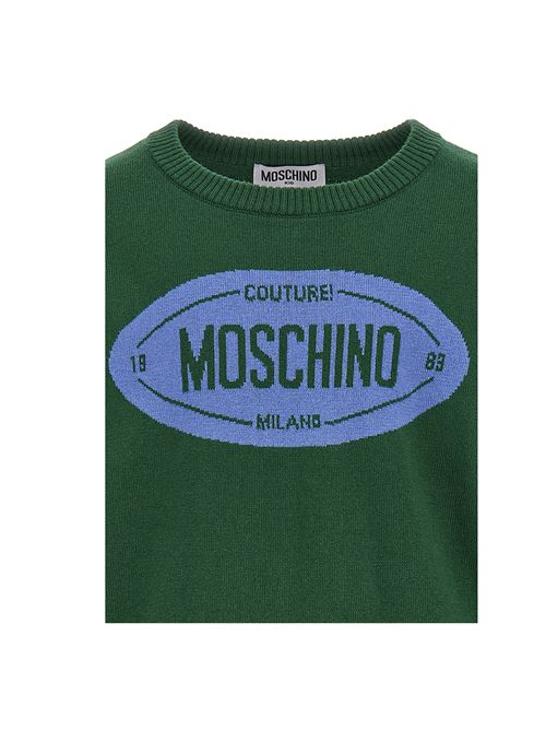 Felpa, unisex, logata. MOSCHINO | HUW017LHE1130139