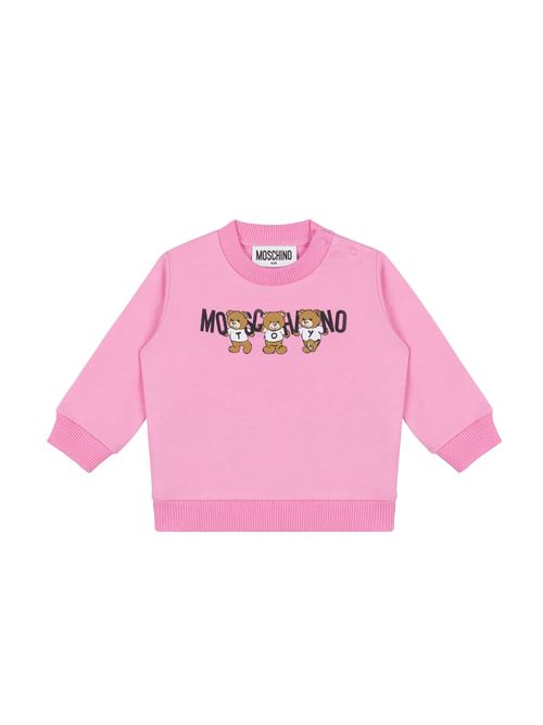 Felpa, unisex, logata. MOSCHINO | M8F04QLCA4050243