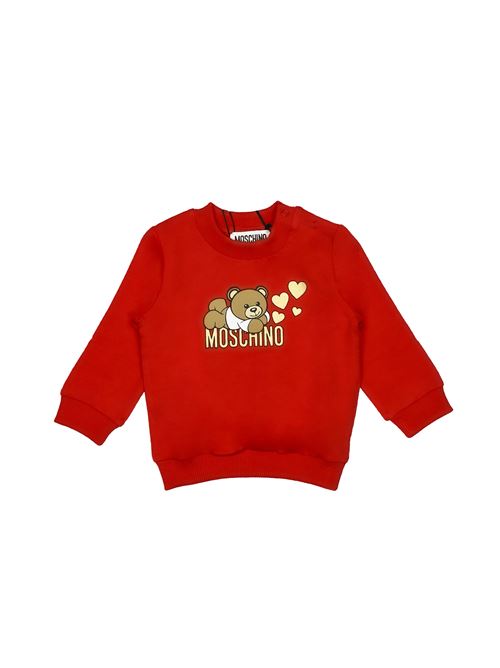 Felpa, bambina, logata. MOSCHINO | MCF02KLDA1650109