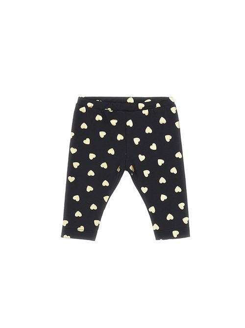 Leggings, bambina, logati. MOSCHINO | MDP039LBB3E86106