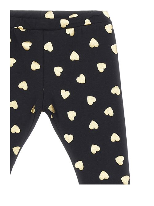 Leggings, bambina, logati. MOSCHINO | MDP039LBB3E86106