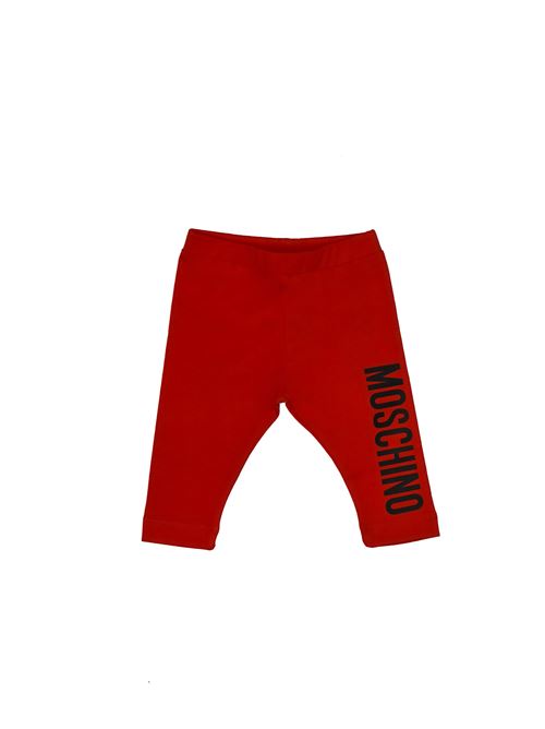 Leggings, bambina, logati. MOSCHINO | MDP03ALBA1150109