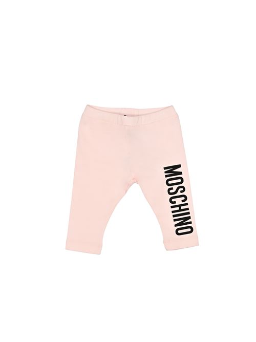 Leggings, bambina, logati. MOSCHINO | MDP03ALBA1150209