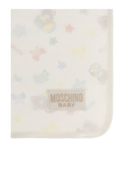 Coperta, neonato, logata. MOSCHINO | MMB00FLWA0610063