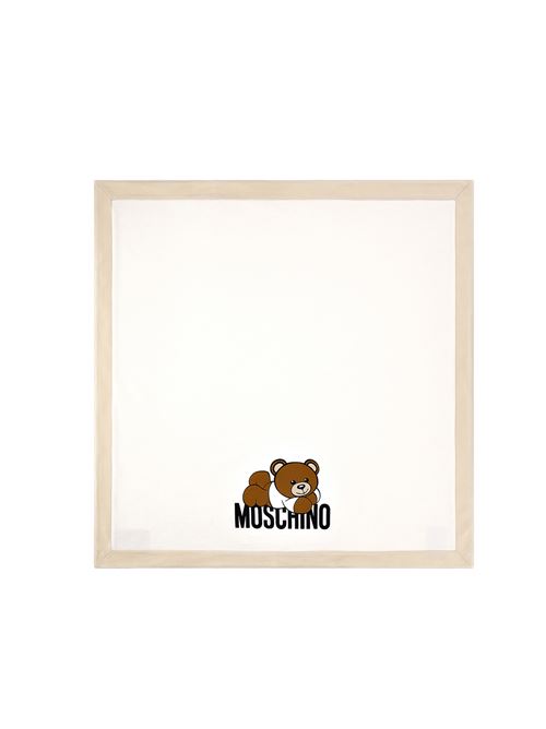 Coperta, neonato, logata. MOSCHINO | MOB00CLCA6320404