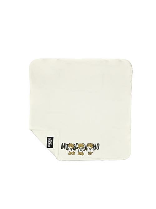 Coperta, neonato, logata. MOSCHINO | MUB00FLCA4010063