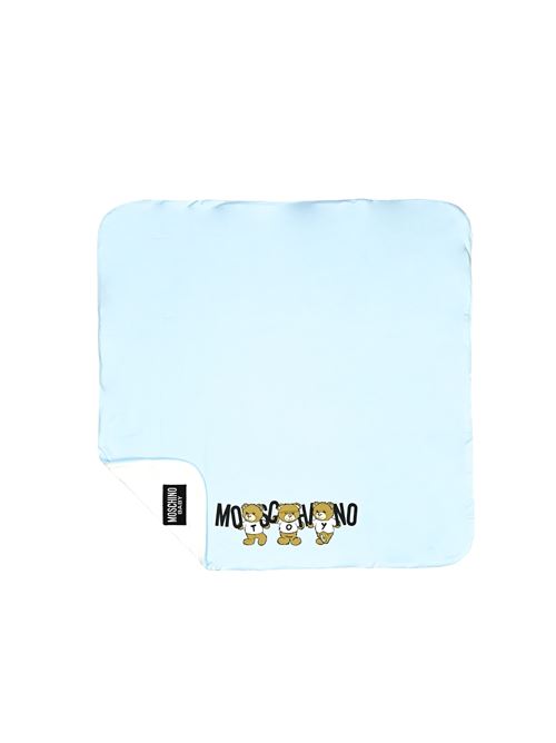 Coperta, neonato, logata. MOSCHINO | MUB00FLCA4040304