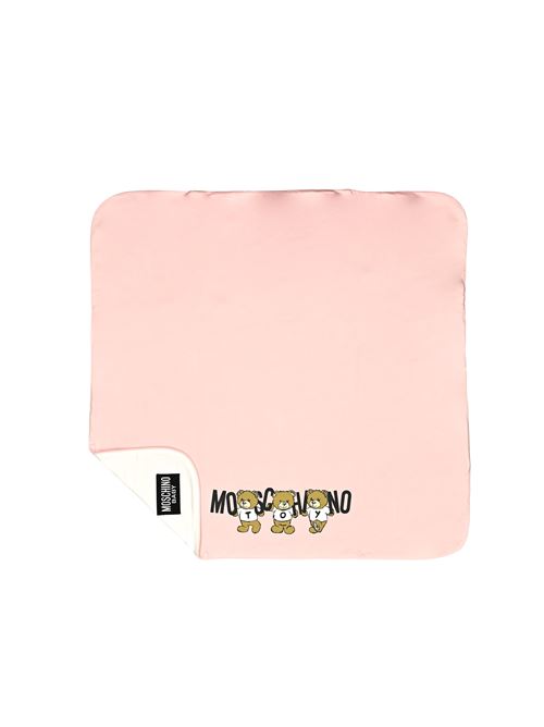 Coperta, neonato, logata. MOSCHINO | MUB00FLCA4050209