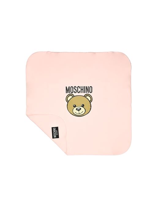 Coperta, neonato, logata. MOSCHINO | MUB00GLCA4050209