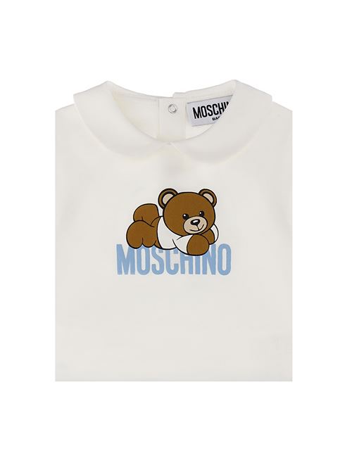 Tutina, neonato, logata. MOSCHINO | MUY06ZLCA6340304