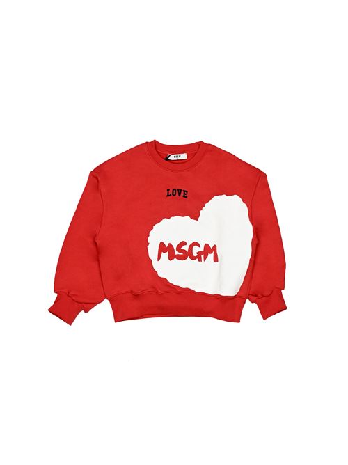 Felpa, bambina, logata. MSGM | F4MSJGSW142040