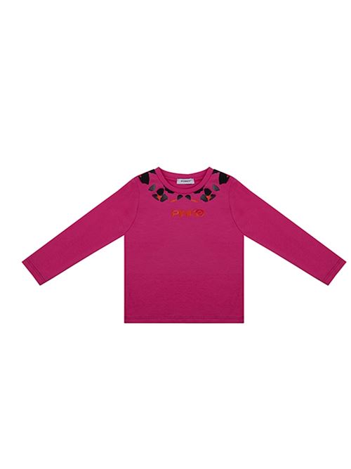 T-shirt, bambina, logata. PINKO | F4PIBGTH195044