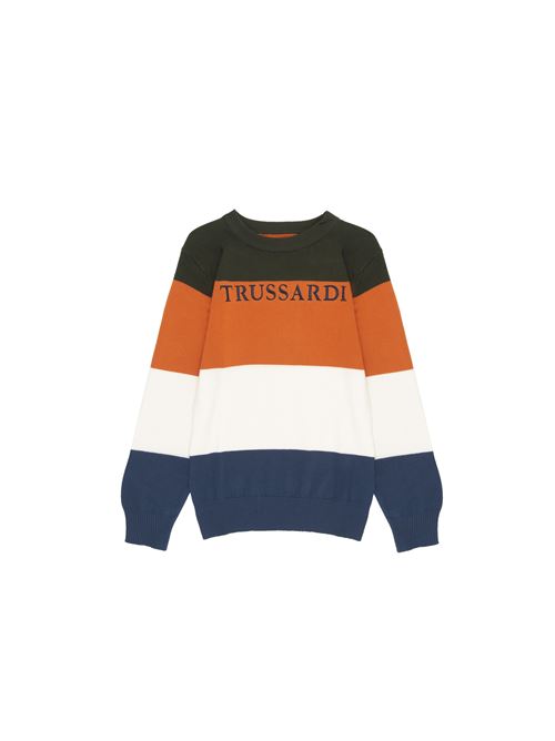 Maglia, bambino, logata. TRUSSARDI | TBA24140MAGNMI