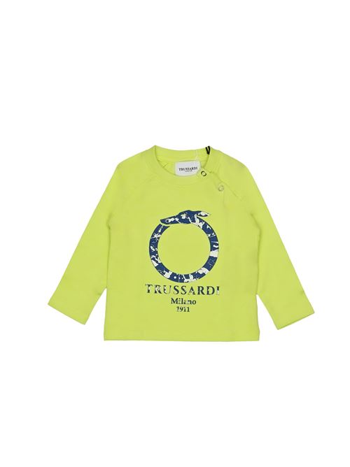 T-shirt, bambino, logata. TRUSSARDI | TIA24027TSLI