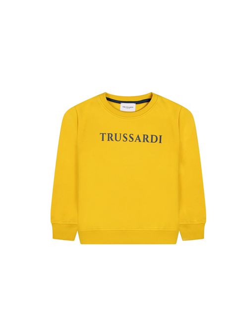 Felpa, bambino, logata. TRUSSARDI | TIA24086FEYE