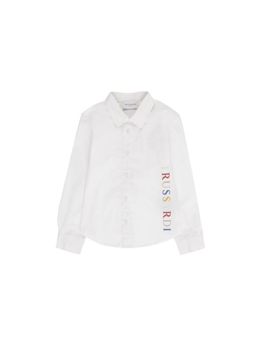 Camicia, bambino, logata. TRUSSARDI | TIA24146CAOFWH