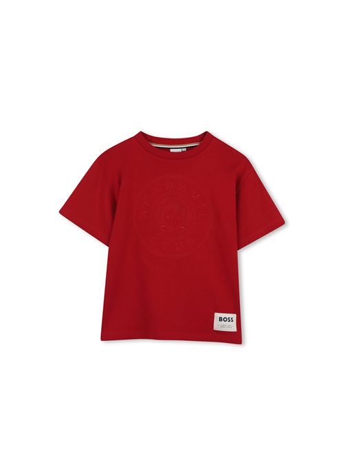T-shirt, bambino, logata. BOSS | J5341196M