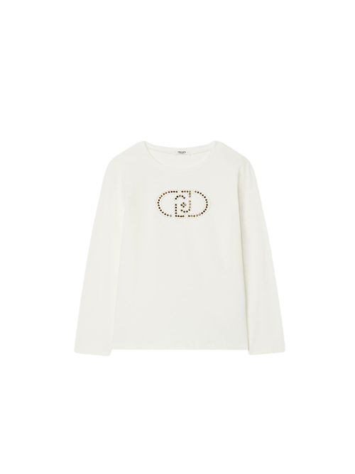 T-shirt, bambina, logata. LIU.JO | GF6157JS00310602