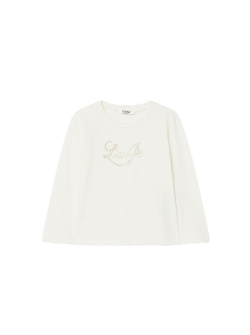 T-shirt, bambina, logata. LIU.JO | KF6033JS00310602