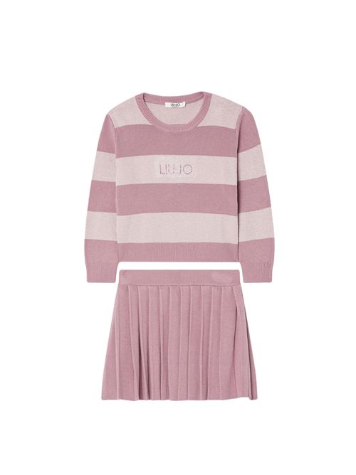 Completo, bambina, logato. LIU.JO | KF6056MS49IDDX07