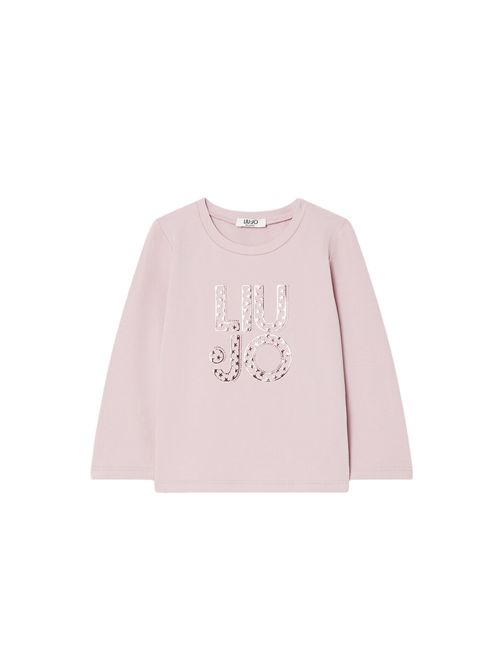 T-shirt, bambina, logata. LIU.JO | KF6096JS00352706