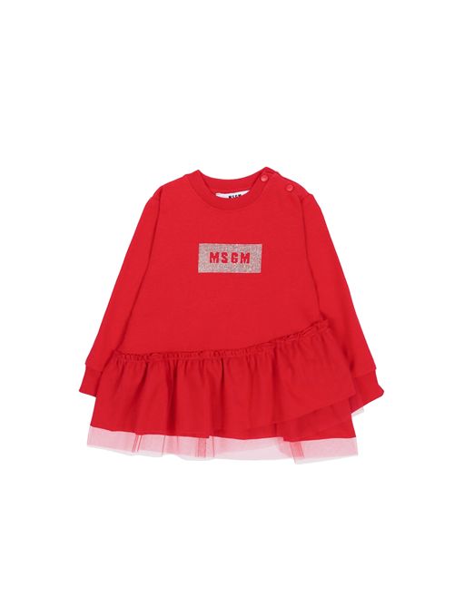 Abito, bambina, logato. MSGM | F6MSNGDR327MS031