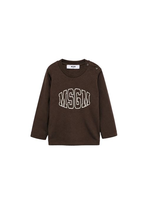 T-shirt, bambina, logata. MSGM | F6MSUNTH344943