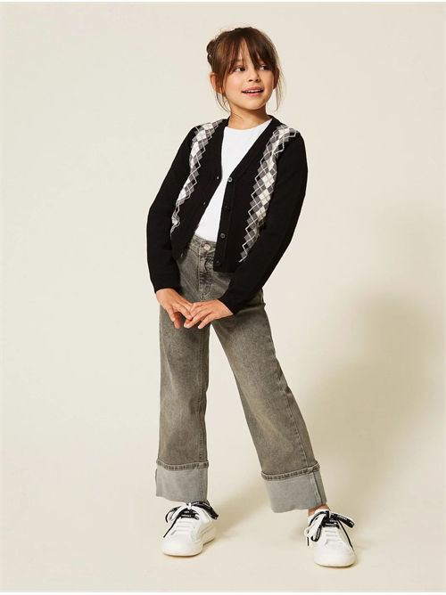 Pantalone, bambina, logato. TWINSET | 262GJ222001243