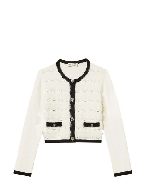 Cardigan, bambina, logato. TWINSET | 262GJ309003711