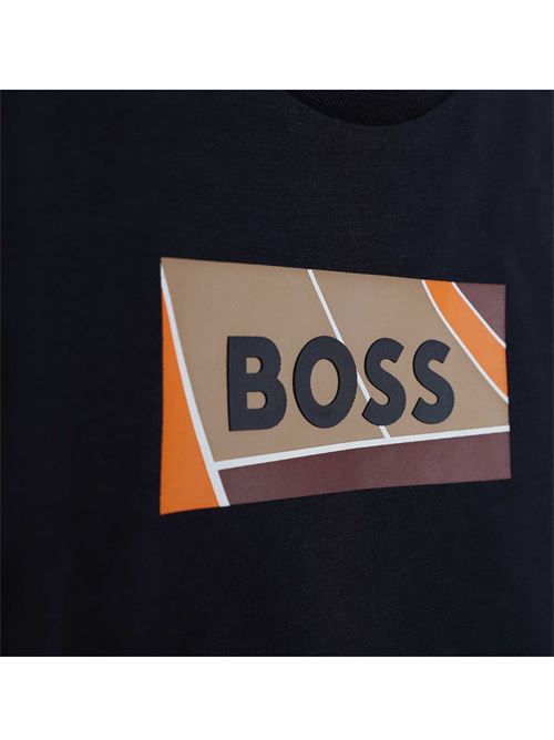 T-shirt, bambino, logata. BOSS | J05A10849