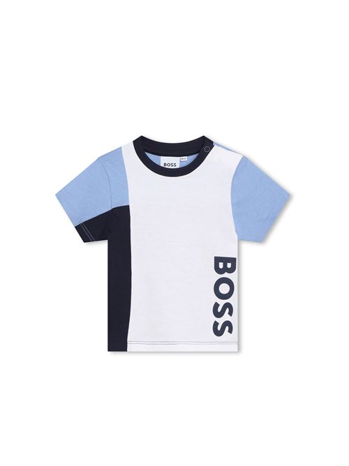 T-shirt, bambino, logata. BOSS | J05A1110P