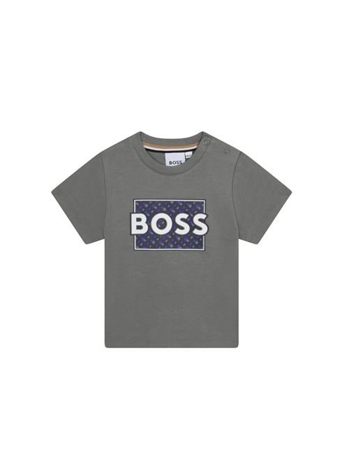 T-shirt, bambino, logata. BOSS | J05A14624