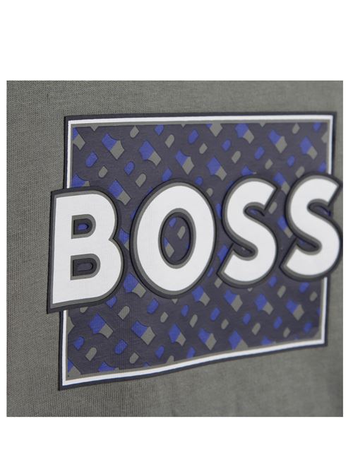 T-shirt, bambino, logata. BOSS | J05A14624