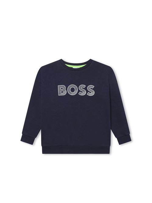 Felpa, bambino, logata. BOSS | J25O41849