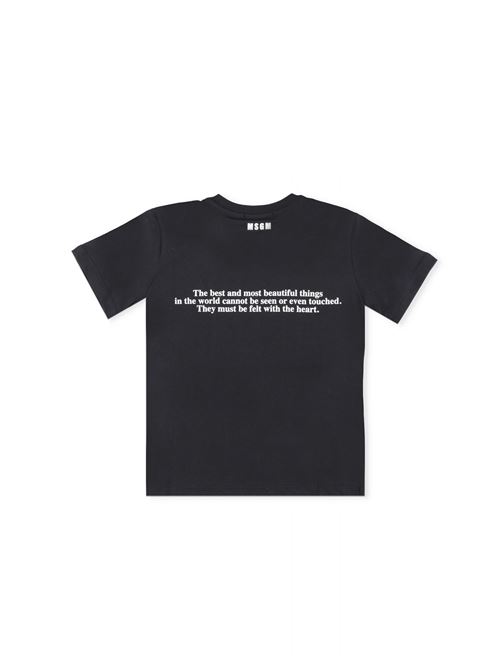 T-shirt, bambina, logata. MSGM | MS029443110