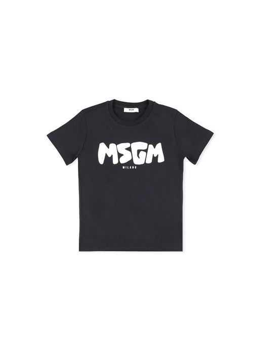 T-shirt, bambino, logata. MSGM | MS029501110